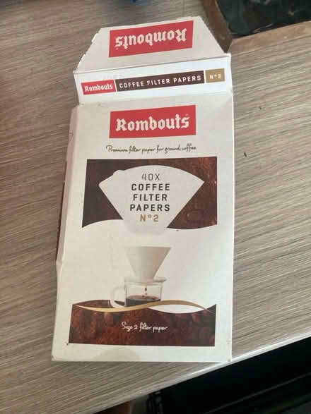 Photo of free Coffee filter papers (Beaconside ST16) #1