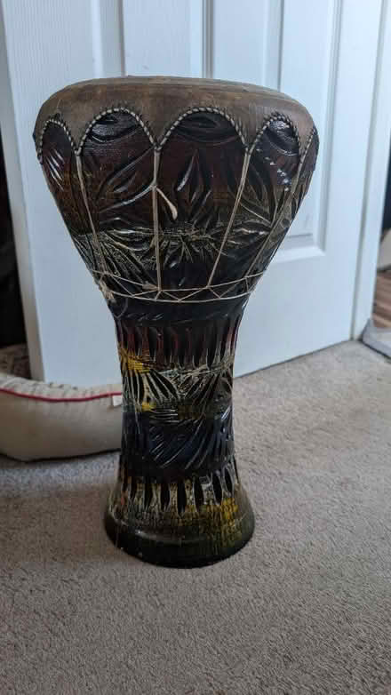 Photo of free Tunisian Drum. Repaired. Lovely sound. (Crownhill MK8) #1