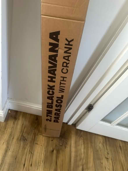 Photo of free Black parasol (brand new) (Rochester) #2