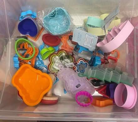 Photo of free Baking cutters + silicone moulds (Claughton) #1