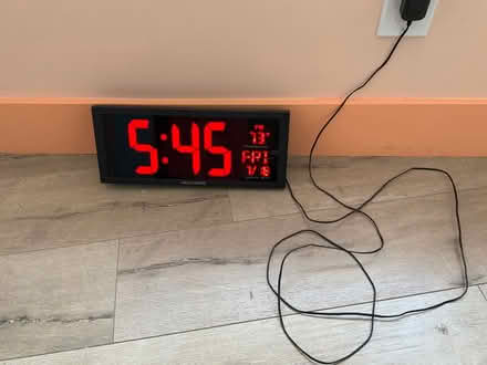 Photo of free Very large number clock (East Palo Alto) #1