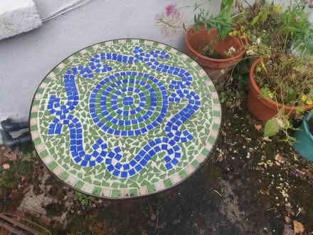 Photo of free Outdoor mosaic table (Ballybrack) #2