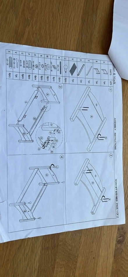 Photo of free Single Bed 3ft Trundle/Trunkie (Enfield N21) #3