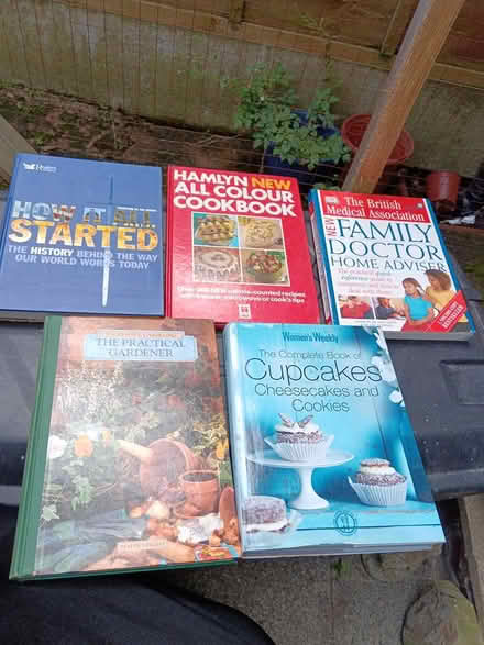 Photo of free Baking, doctor, gardening books (Fulwood preston PR2) #1