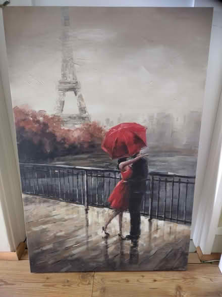 Photo of free Canvas print Parisian scene (Killiney) #1