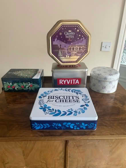 Photo of free Various Tins (Droitwich) #1