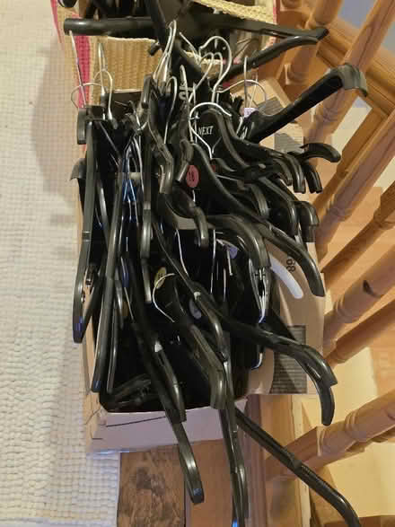 Photo of free Plastic Clothes Hangers (Kingsmoor CM19) #1