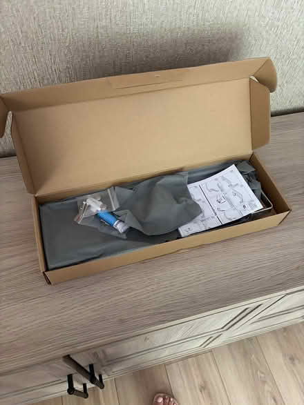 Photo of free Glass bathroom shelf (Dalkey) #1