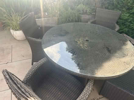 Photo of free Garden table and 4 chairs (Headington OX3) #1
