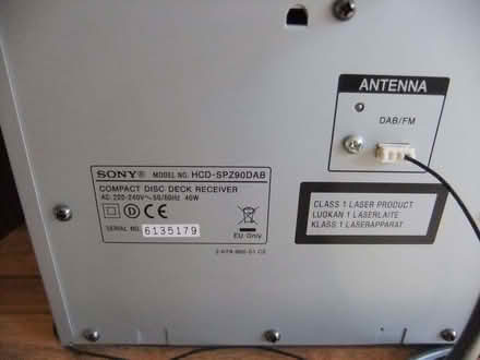 Photo of free Mini HiFi (CD, cassette, radio) (Abingdon-on-Thames OX14) #4