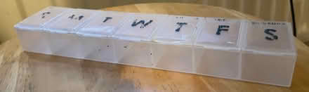 Photo of free Weekly Pill Holder (SW16) #2