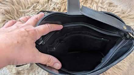 Photo of free Brown and black Leather bag (Crownhill MK8) #4