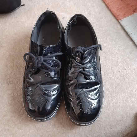 Photo of free Size 4 black patent shoes (Leeds LS8) #1