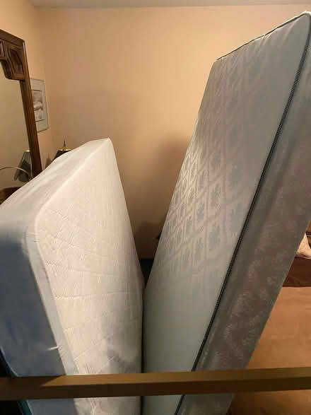 Photo of free double bed with bedding (Gabriola Island) #1