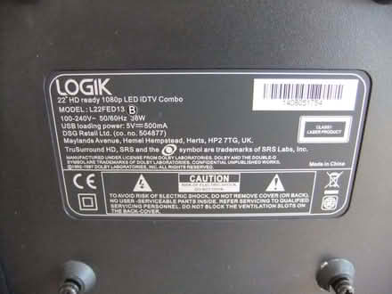 Photo of free Small TV including DVD/CD player (Abingdon-on-Thames OX14) #2