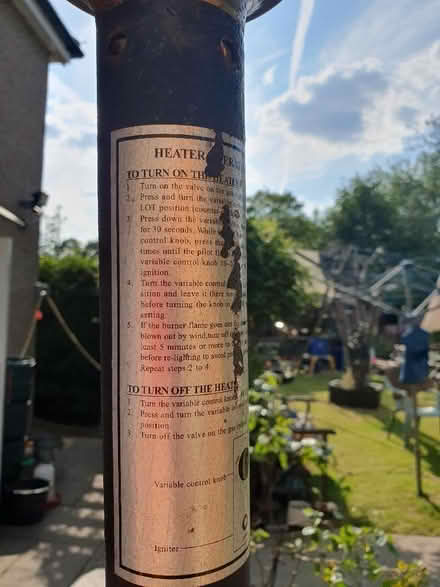Photo of free Gas patio heater (Enfield EN2) #4