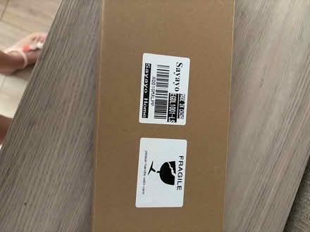 Photo of free Glass bathroom shelf (Dalkey) #3