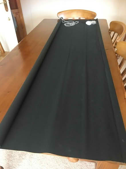 Photo of free Black BLACKOUT roller blind (Euxton PR7) #1