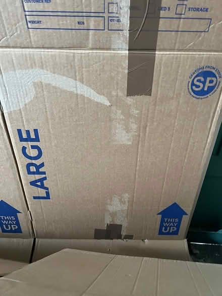 Photo of free Boxes -storage/moving/bubble wrap (Ln8) #3