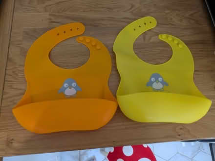 Photo of free 2 Silicone baby bibs (New Eltham) #1
