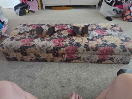 Photo of free Storage footstool (WA6 Helsby) #1