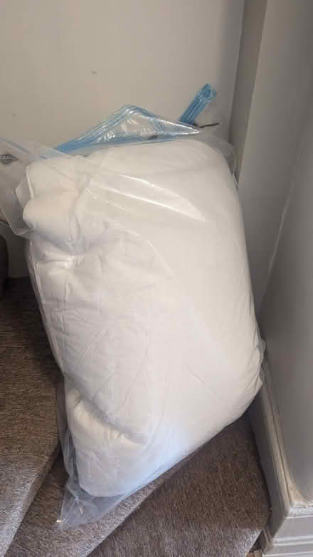 Photo of free IKEA Winter Duvet + Pillows (East Ham E6) #1
