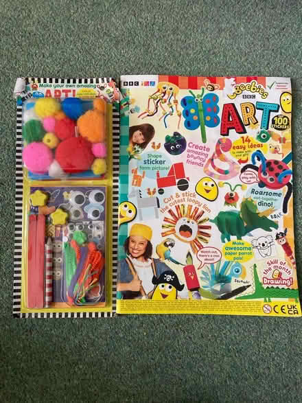 Photo of free CBeebies Art magazine with supplies (Eltham, SE9) #1
