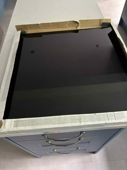 Photo of free Large Black Tile (unused) + Offcuts (Barrow upon Soar (LE12)) #1