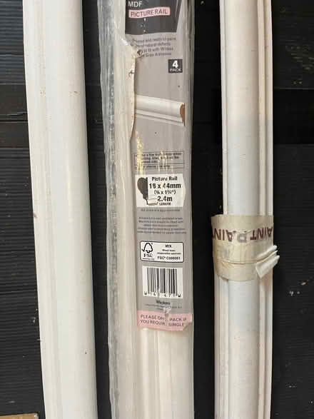 Photo of free Picture rail - primed mdf (Dean Court OX2) #2
