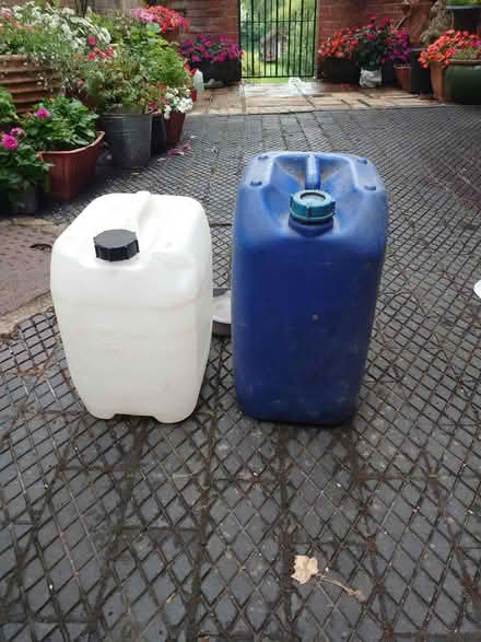Photo of free 2 plastic containers (RG4) #1