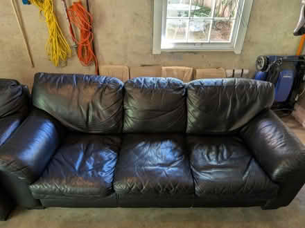 Photo of free matching couch and chair (Central Ann Arbor) #2