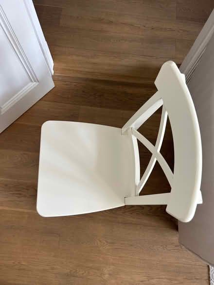 Photo of free IKEA Ingolf White dining chair (Wimbledon SW19) #3