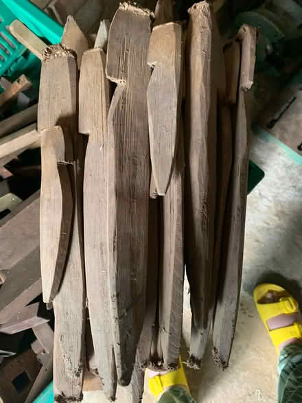 Photo of free Wooden tent pegs (Pebsham TN40) #1