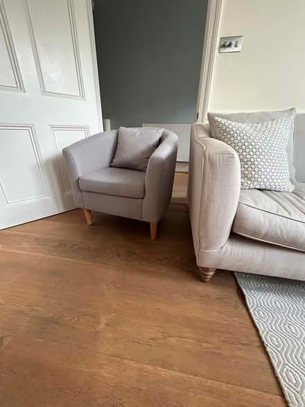 Photo of free Grey arm chair (Wimbledon SW19) #4
