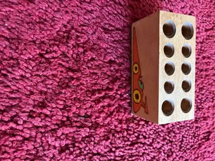 Photo of free Wooden pen/pencil holder (Crooklands LA7) #1