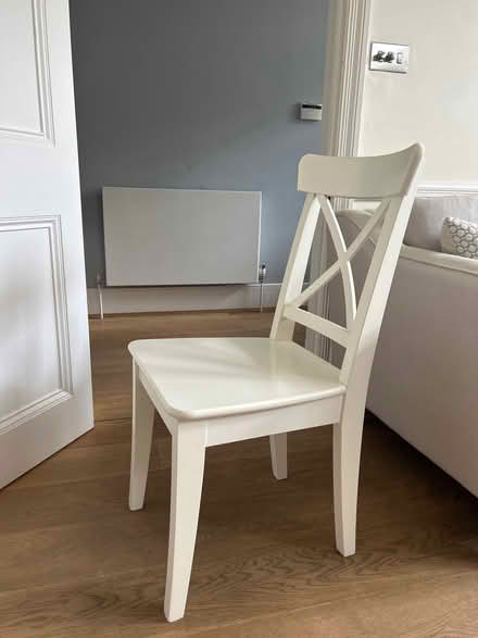 Photo of free IKEA Ingolf White dining chair (Wimbledon SW19) #1