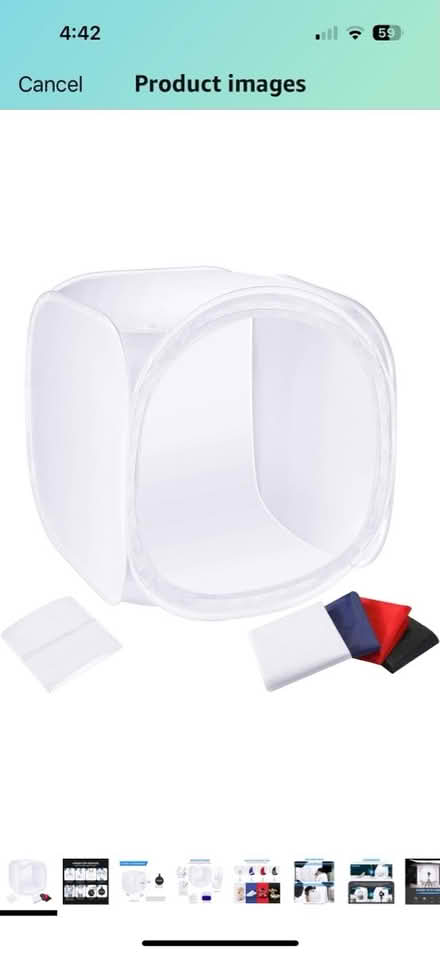 Photo of free LED Lights and Photo Tent (Tanley Rd & New Hampshire Ave) #3