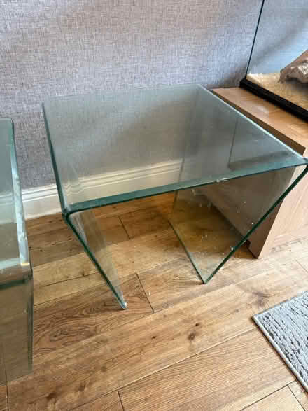 Photo of free 2 glass coffee tables (Seaham) #3