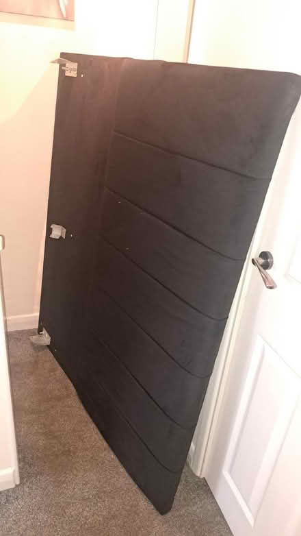 Photo of free Double head board black (Markfield LE6) #1