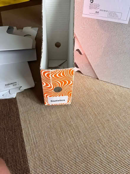 Photo of free 7 cardboard magazine holders (6 unused) (Torbrex FK7) #1