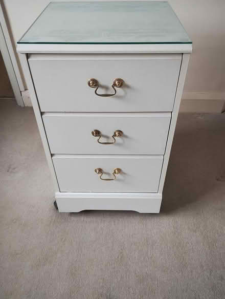 Photo of free 3-drawer cabinet (Bedford) #1