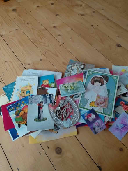 Photo of free Vintage/ retro used greeting cards (chingford E4) #1