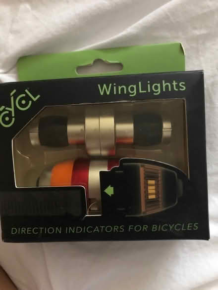 Photo of free Bicycle wing lights (E3 near Devons road DLR) #1