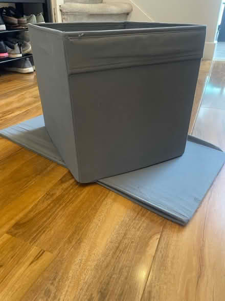 Photo of free 2 x ikea kallax box (Wood Green N15) #1
