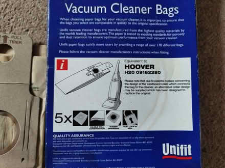 Photo of free Hoover vacuum cleaner bags (OX4 Rose Hill) #3