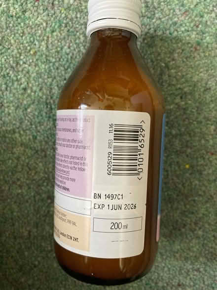 Photo of free Calamine lotion (Eltham, SE9) #2