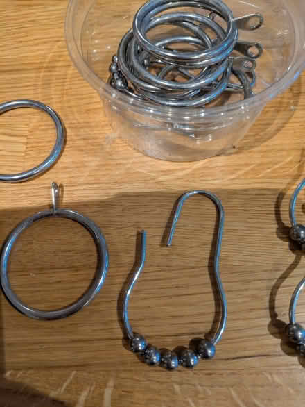 Photo of free Metal curtain rings (Ware SG12) #1