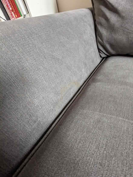 Photo of free Grey suede sofa bed (Hatfield Road CM8) #4