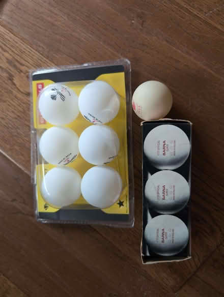 Photo of free Table tennis balls (Darby Green GU17) #1