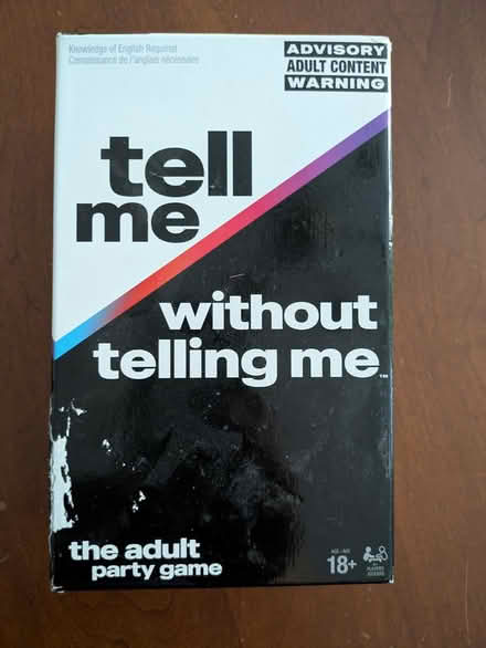 Photo of free Game: Tell Me Without Telling Me (East Somerville) #1
